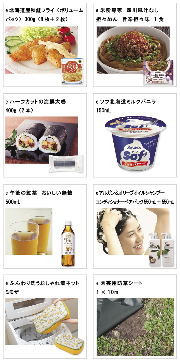 先着限定商品の紹介