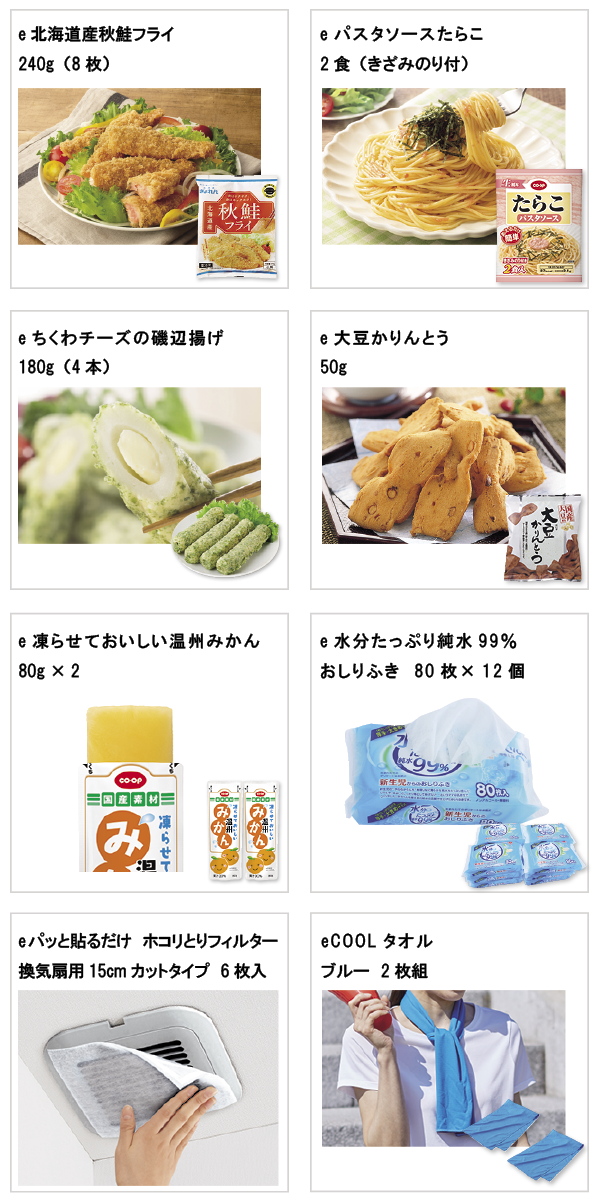 先着限定商品の紹介