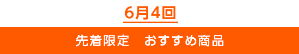 先着限定のご案内