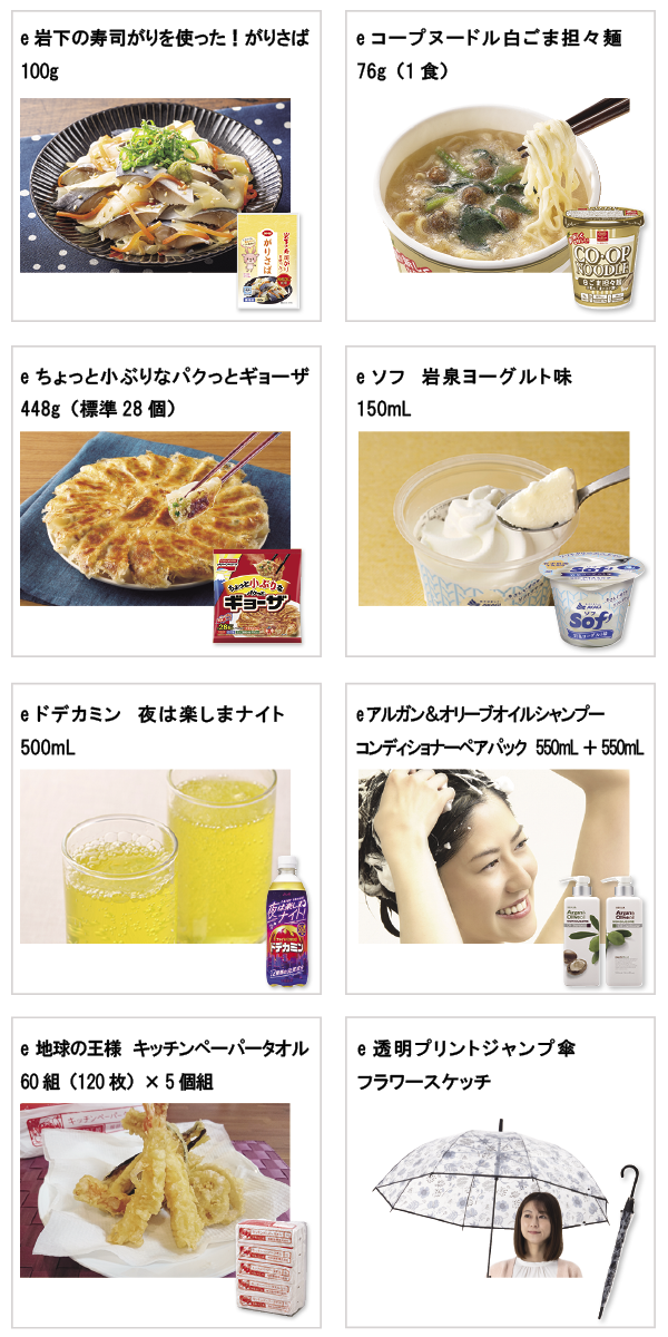 先着限定商品の紹介